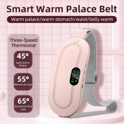 CrampEase™ – Portable Period Pain Relief Belt
