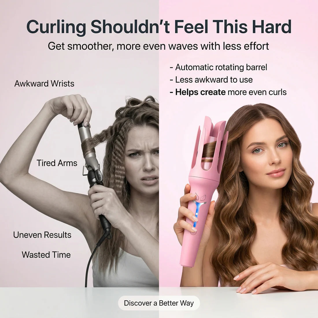 CurlEase™ Automatic Curler